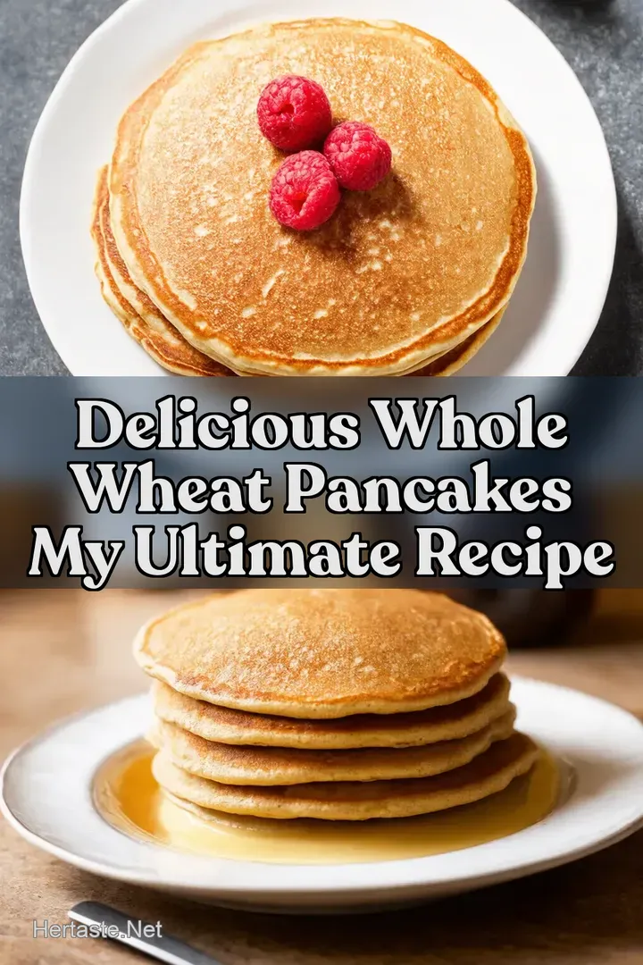 Delicious Whole Wheat Pancakes My Ultimate Recipe