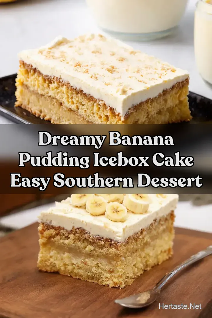 Dreamy Banana Pudding Icebox Cake Easy Southern Dessert