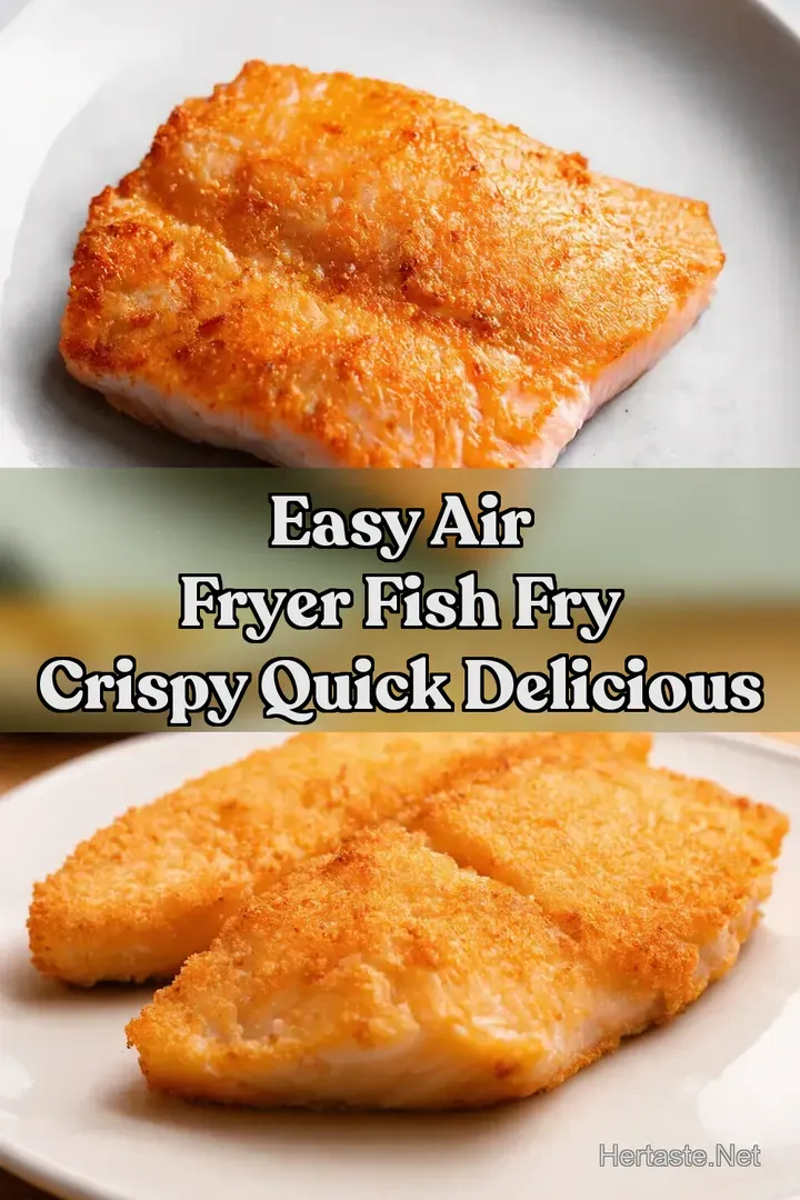 Easy Air Fryer Fish Fry Crispy Quick Delicious
