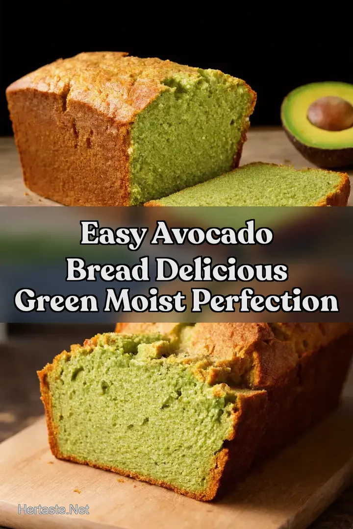 Easy Avocado Bread Delicious Green Moist Perfection : PIN FOR LATER Easy Avocado Bread Delicious Green Moist Perfection