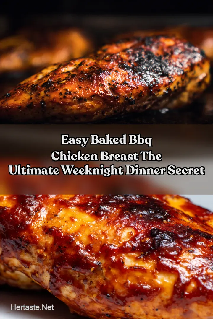 Easy Baked BBQ Chicken Breast The Ultimate Weeknight Dinner Secret