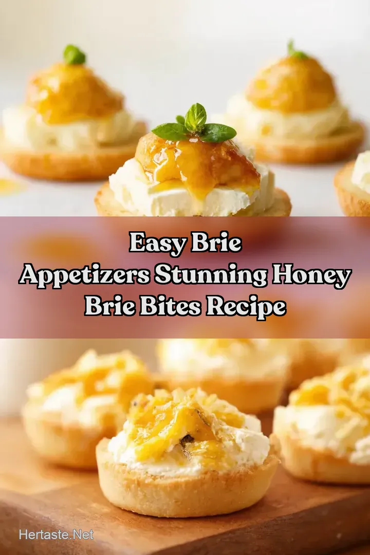 Easy Brie Appetizers Stunning Honey Brie Bites Recipe