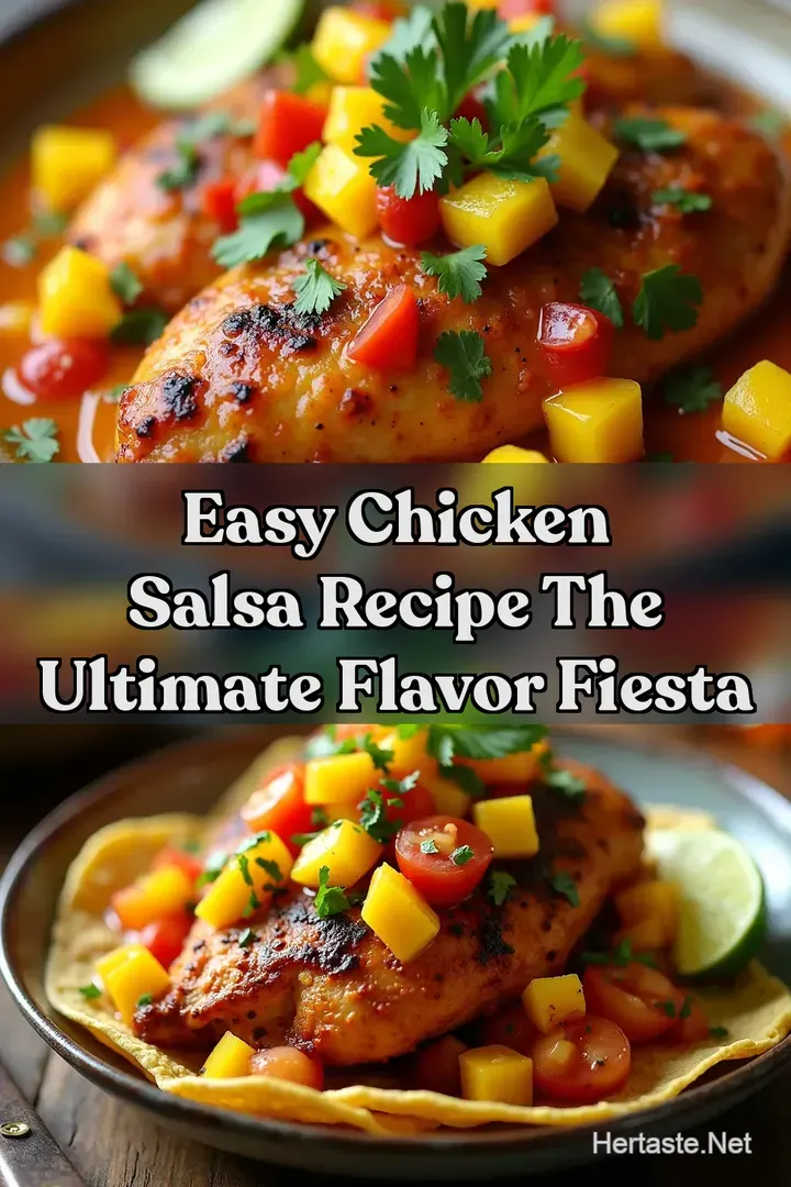 Easy chicken salsa recipe The Ultimate Flavor Fiesta