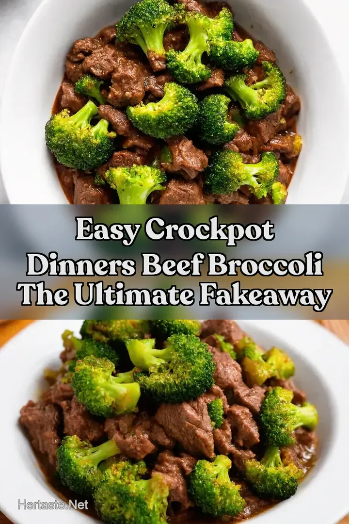 Easy Crockpot Dinners Beef Broccoli The Ultimate Fakeaway : PIN FOR LATER Easy Crockpot Dinners Beef Broccoli The Ultimate Fakeaway
