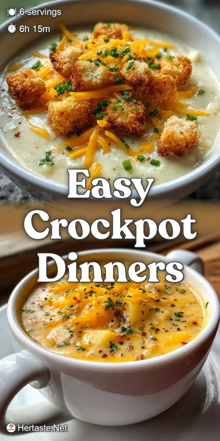 Close-up of a steaming bowl of cheesy potato soup, showing the creamy texture, melted cheese, and fresh herbs, ready to be...