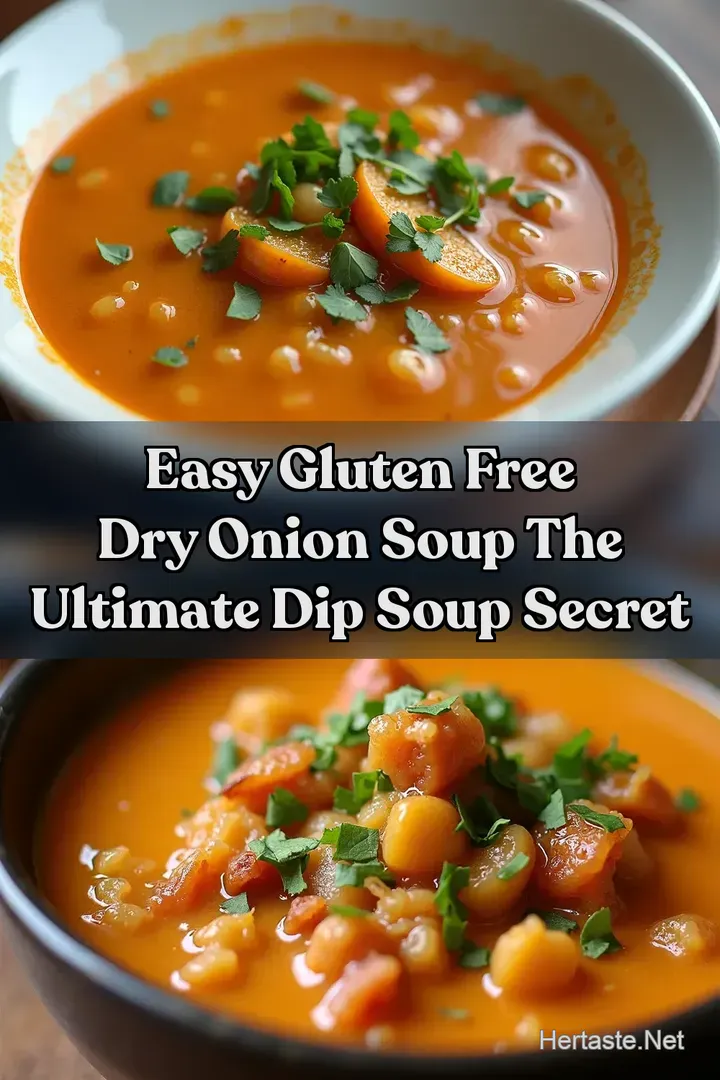 Easy Gluten Free Dry Onion Soup The Ultimate Dip Soup Secret