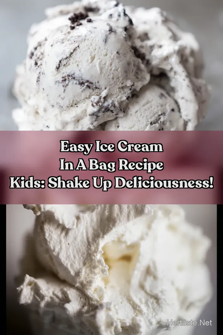 Easy Ice Cream In A Bag Recipe Kids: Shake Up Deliciousness! : PIN FOR LATER Easy Ice Cream In A Bag Recipe Kids: Shake Up Deliciousness!