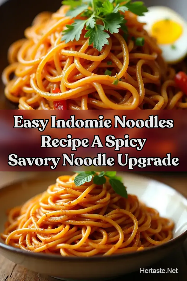 Easy Indomie Noodles Recipe A Spicy Savory Noodle Upgrade