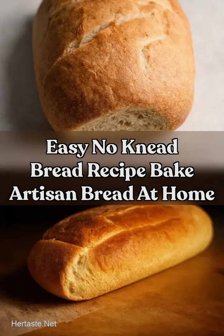 Easy No Knead Bread Recipe Bake Artisan Bread At Home