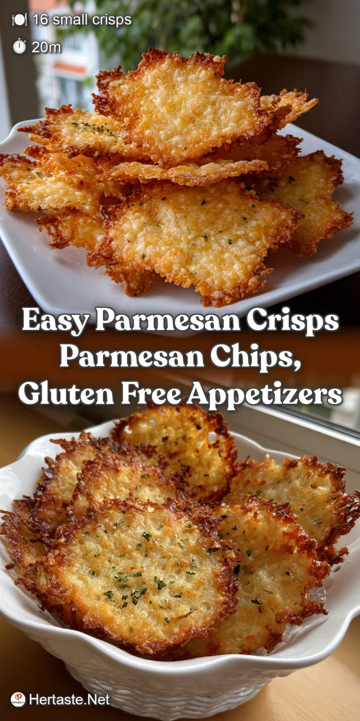 Easy Parmesan Crisps Parmesan Chips Gluten Free Appetizers