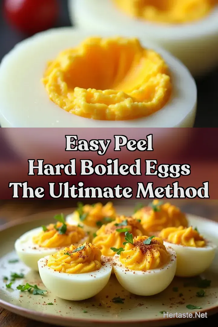 Easy Peel Hard Boiled Eggs The Ultimate Method