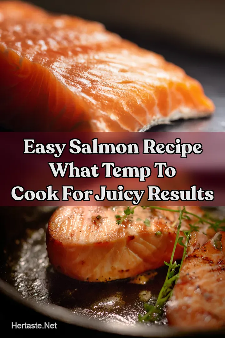 Easy Salmon Recipe What Temp to Cook For Juicy Results
