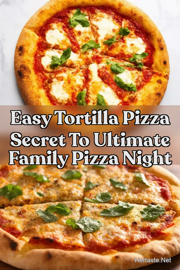 Easy Tortilla Pizza Secret To Ultimate Family Pizza Night