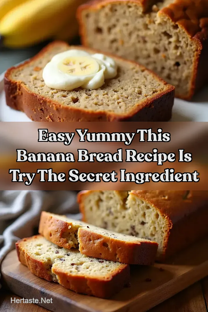 Easy Yummy This Banana Bread Recipe Is Try the Secret Ingredient