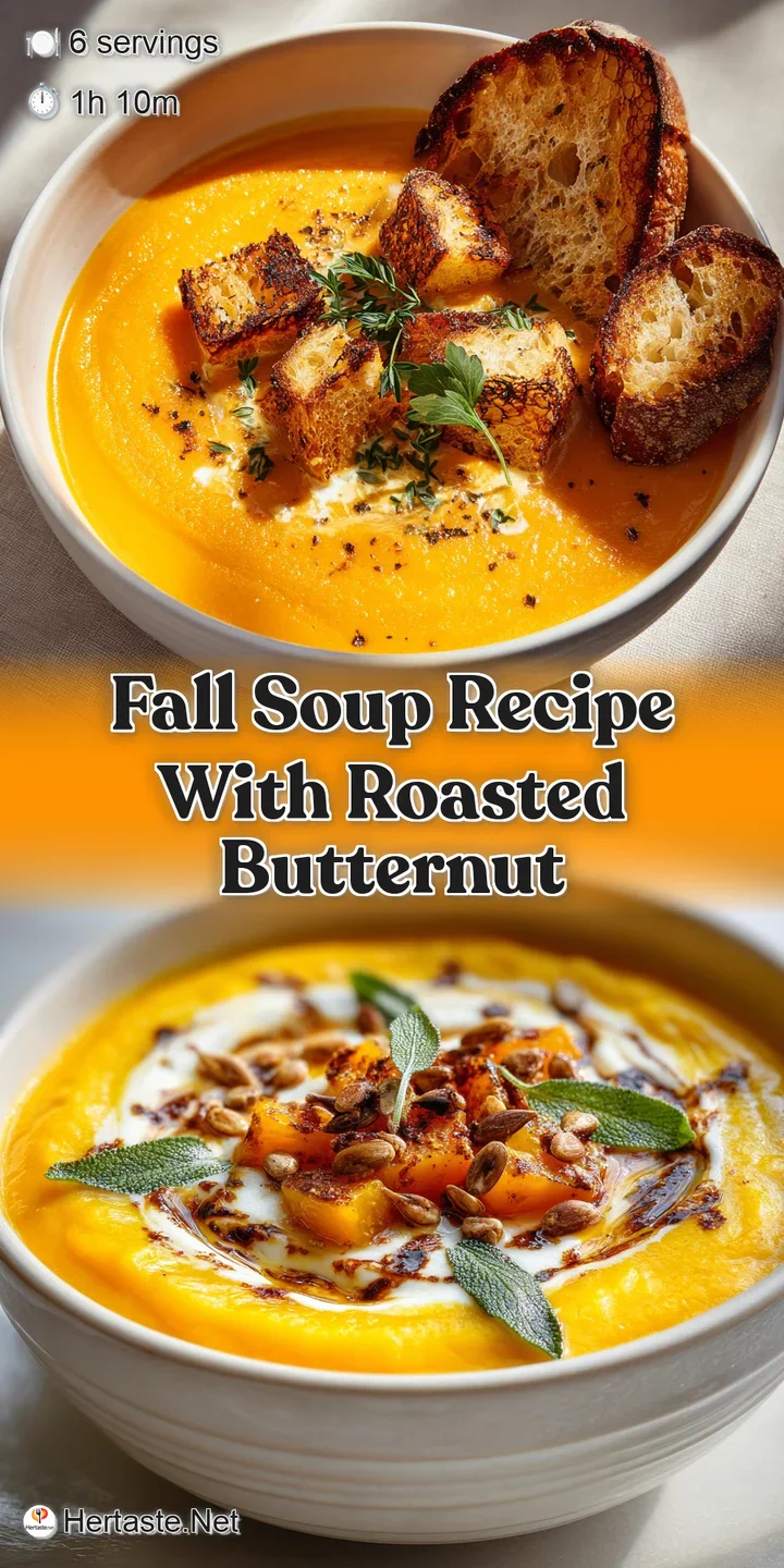 Close-up of a spoonful of velvety butternut squash soup showing the rich texture and vibrant orange hue with visible spices.