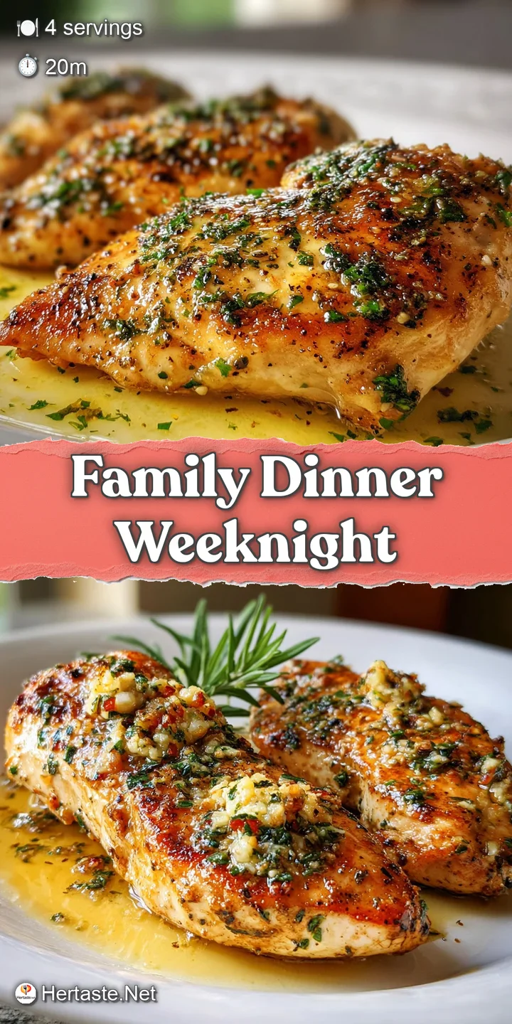 Close-up of juicy garlic chicken, showcasing the browned, savory crust and glistening sauce, hinting at a burst of flavorf...