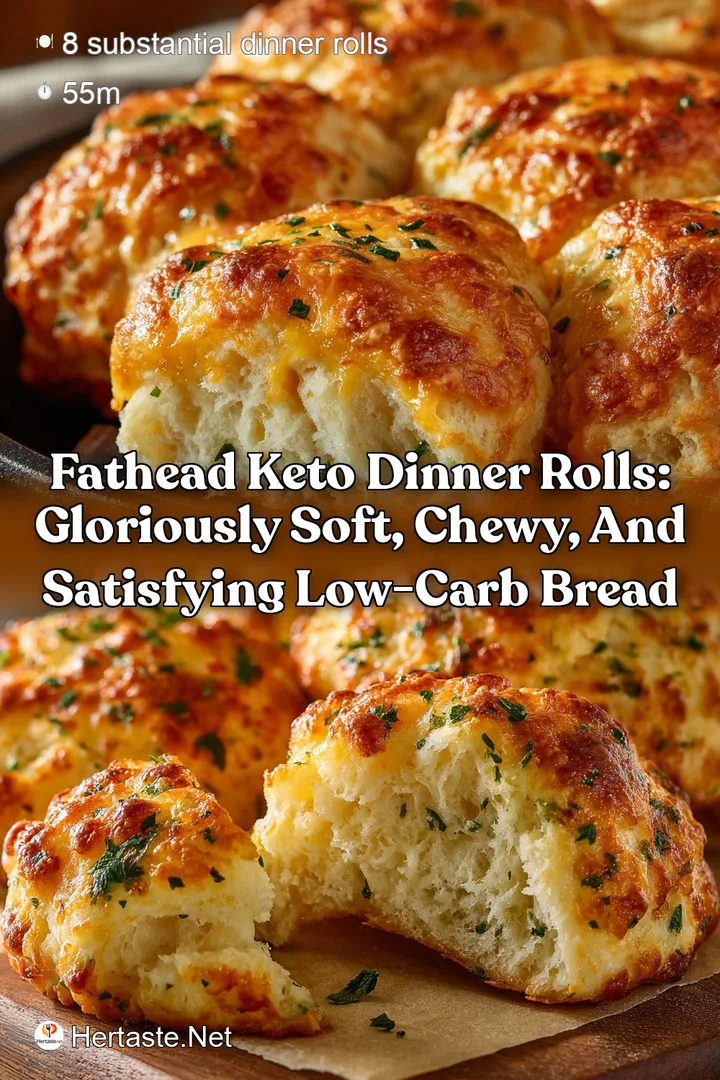 Fathead Keto Dinner Rolls: Gloriously Soft Chewy and Satisfying Low-Carb Bread