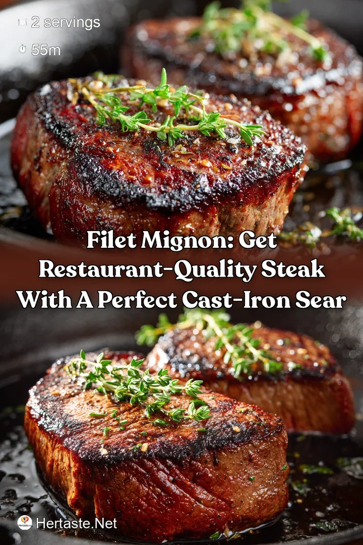 Filet Mignon: Get Restaurant-Quality Steak with a Perfect Cast-Iron Sear