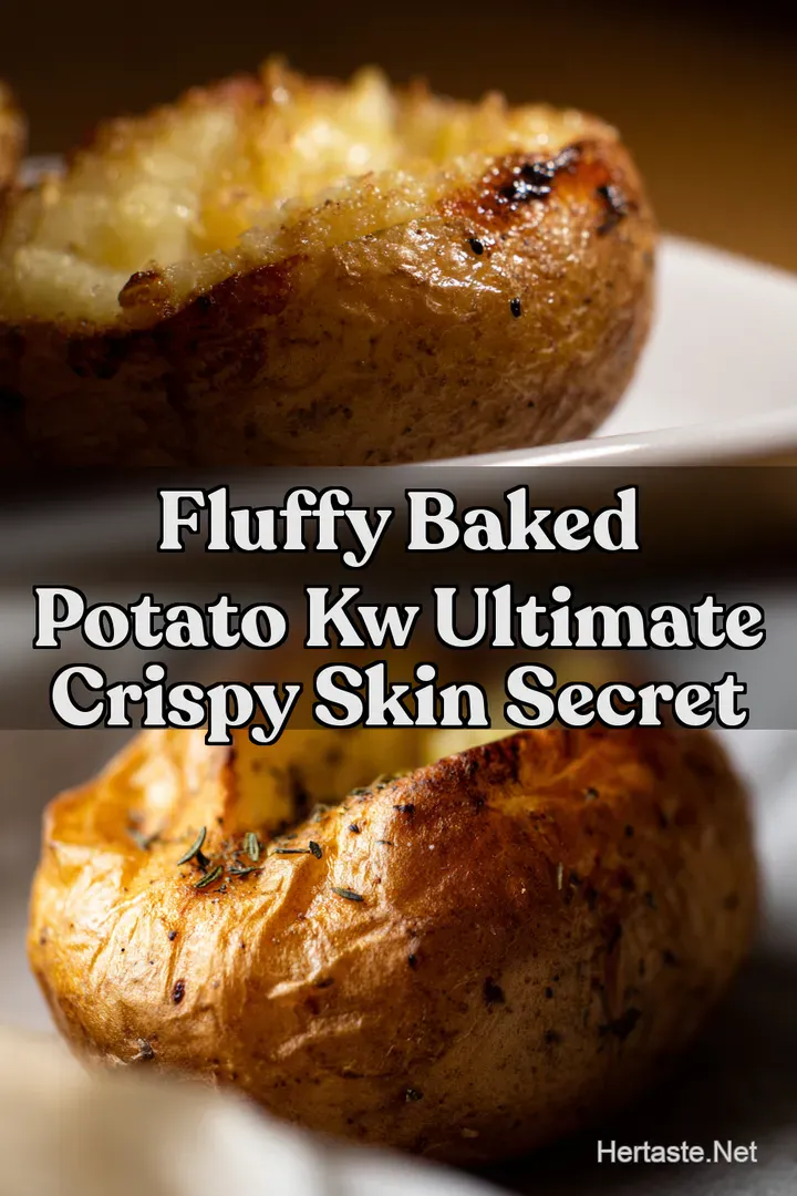 Fluffy Baked Potato kw Ultimate Crispy Skin Secret
