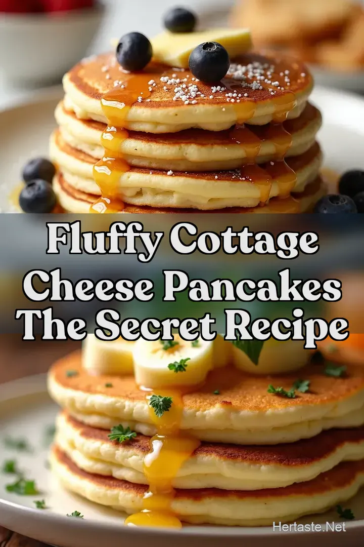 Fluffy Cottage Cheese Pancakes The Secret Recipe
