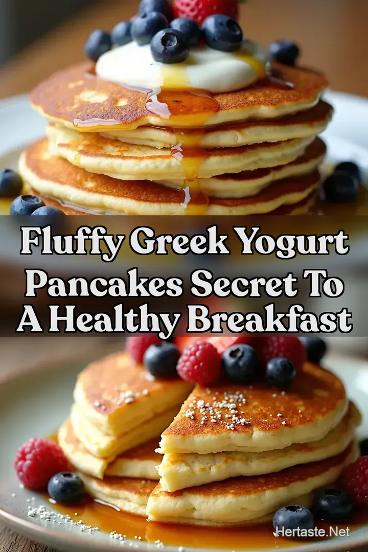 Fluffy Greek Yogurt Pancakes Secret to a Healthy Breakfast