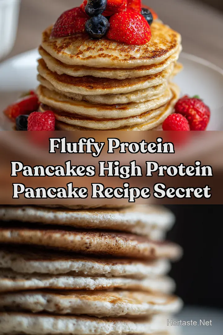 Fluffy Protein Pancakes High Protein Pancake Recipe Secret