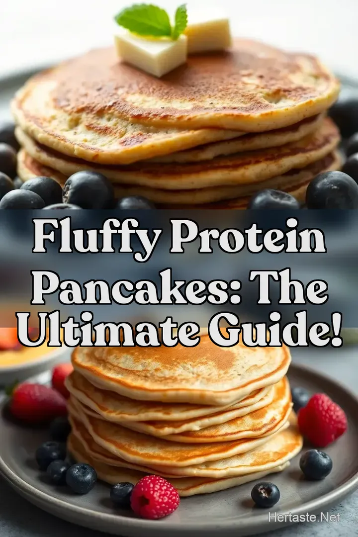 Fluffy Protein Pancakes: The Ultimate Guide! : PIN FOR LATER Fluffy Protein Pancakes: The Ultimate Guide!