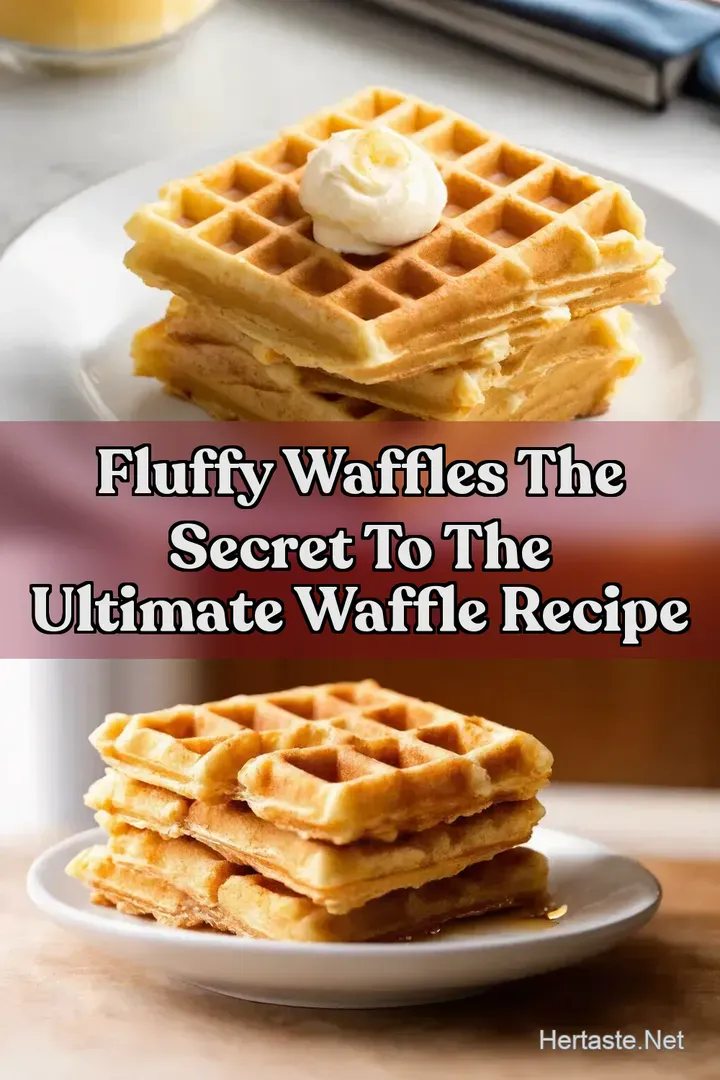 Fluffy Waffles The Secret to The Ultimate Waffle Recipe