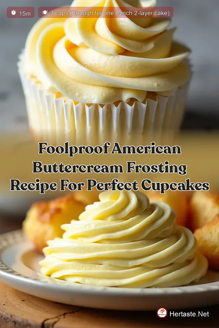 Foolproof American Buttercream Frosting Recipe for Perfect Cupcakes