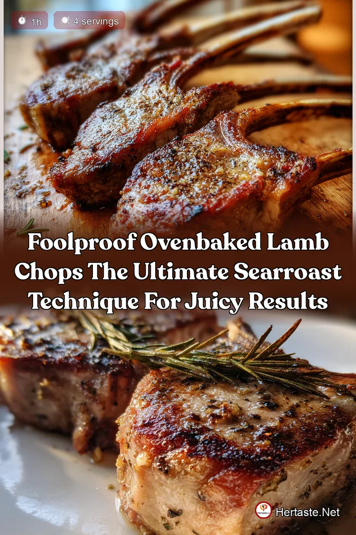 Foolproof OvenBaked Lamb Chops The Ultimate SearRoast Technique for Juicy Results