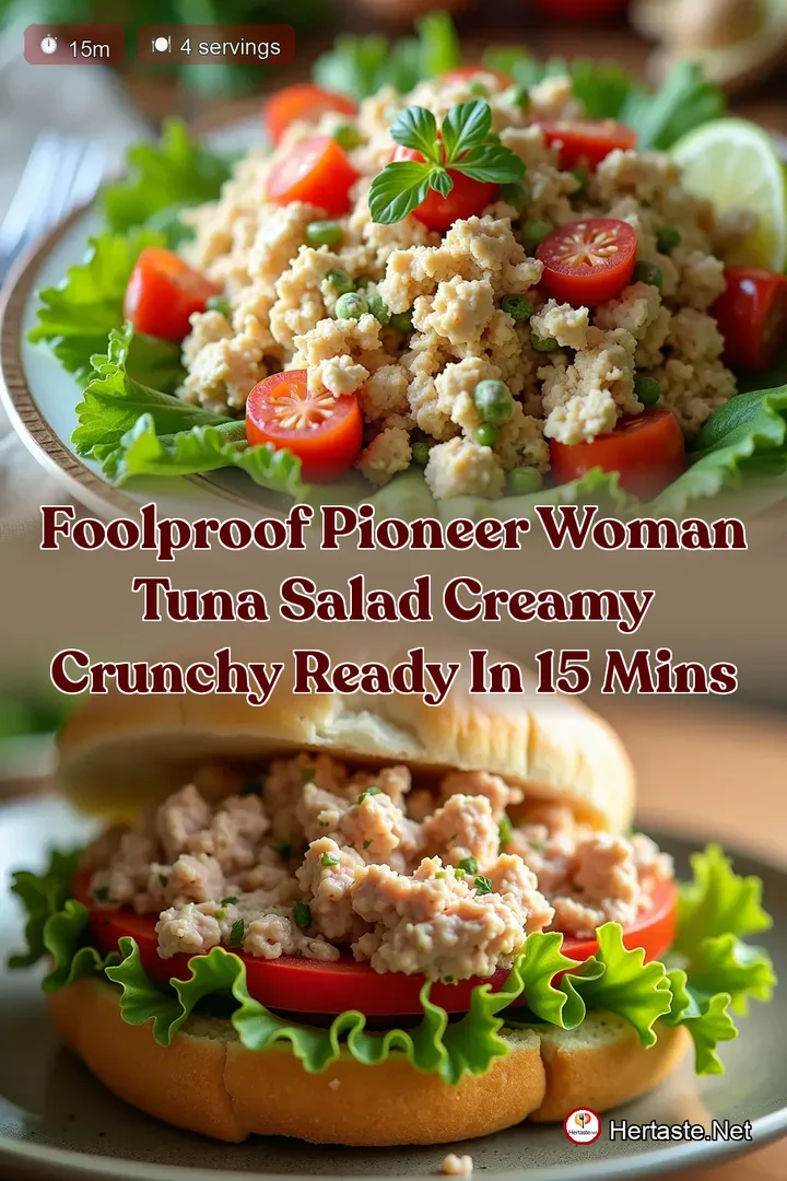 Foolproof Pioneer Woman Tuna Salad Creamy Crunchy Ready in 15 Mins