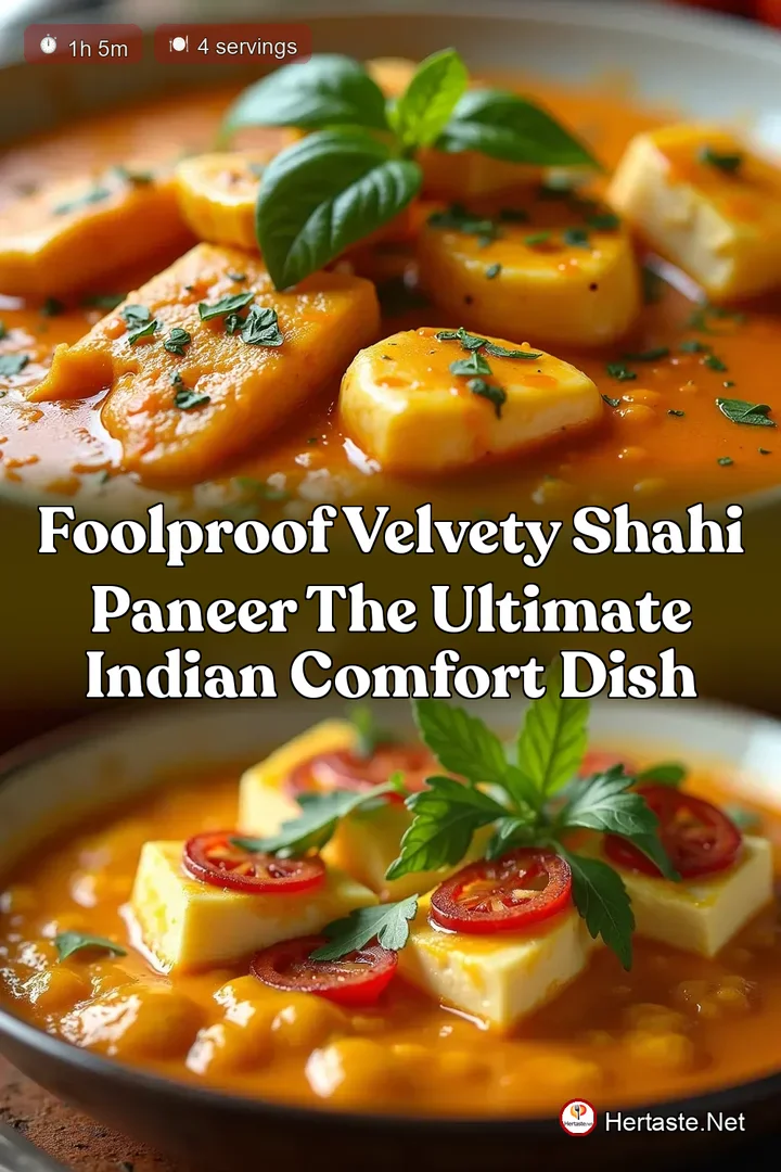 Foolproof Velvety Shahi Paneer The Ultimate Indian Comfort Dish