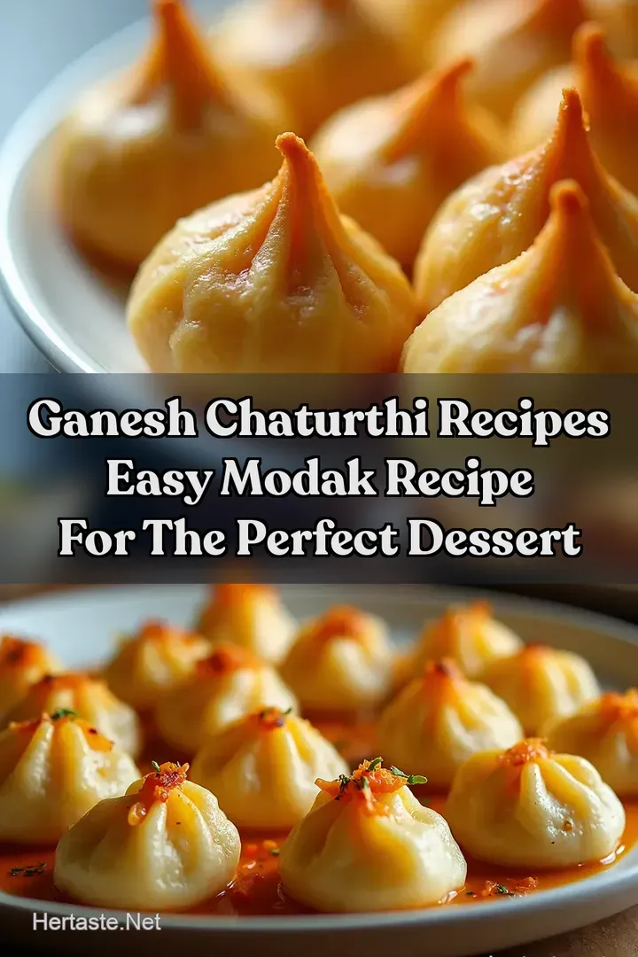 Ganesh Chaturthi Recipes Easy Modak Recipe for the Perfect Dessert