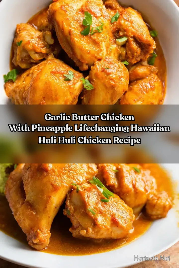 Garlic Butter Chicken with Pineapple LifeChanging Hawaiian Huli Huli Chicken Recipe