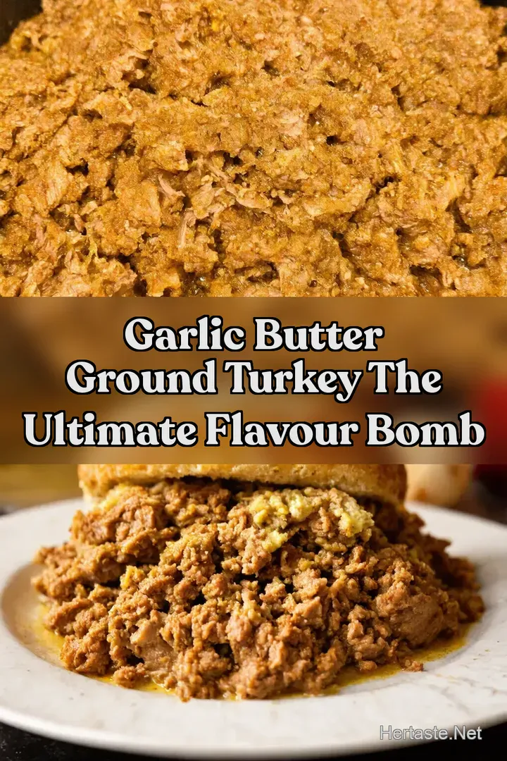Garlic Butter Ground Turkey The Ultimate Flavour Bomb