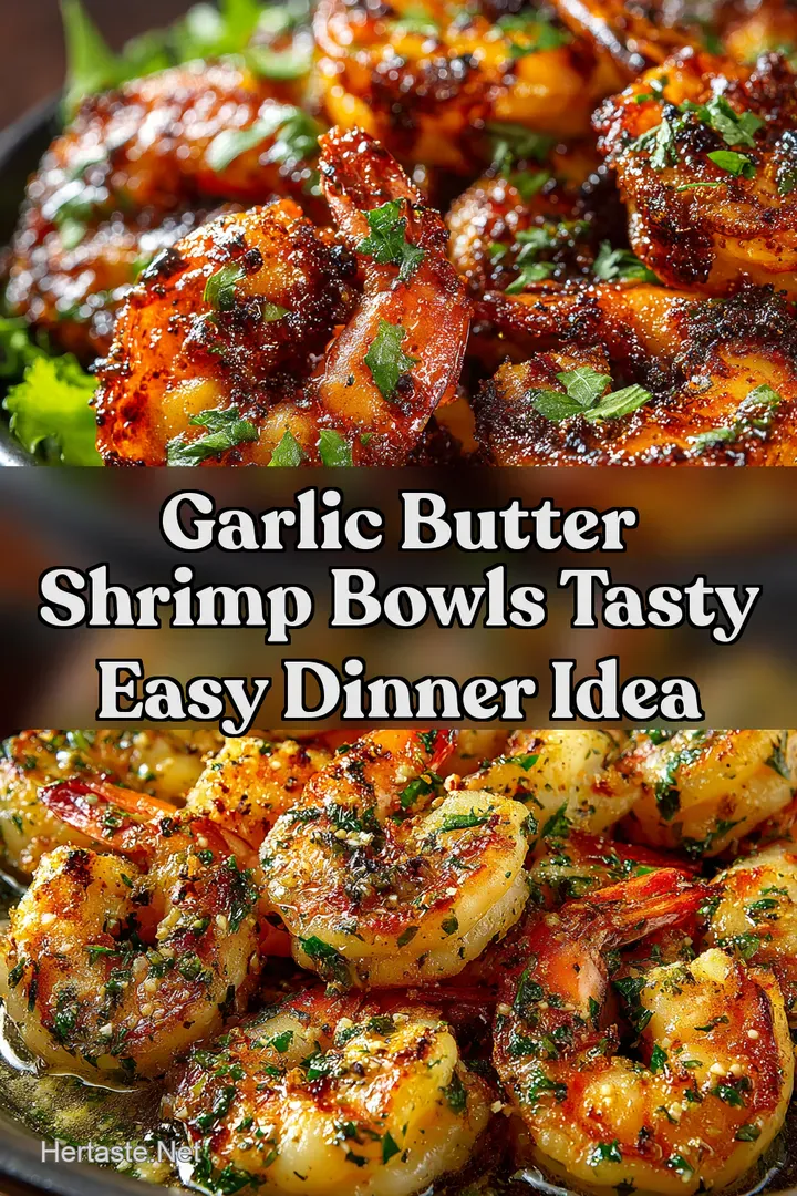 Garlic Butter Shrimp Bowls Tasty Easy Dinner Idea