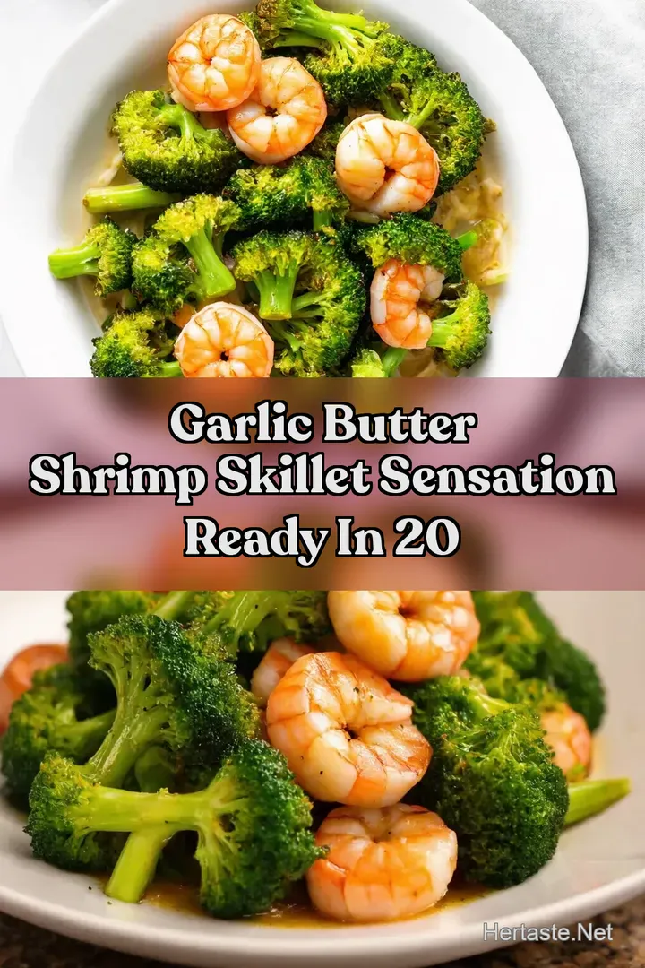 Garlic Butter Shrimp Skillet Sensation Ready in 20
