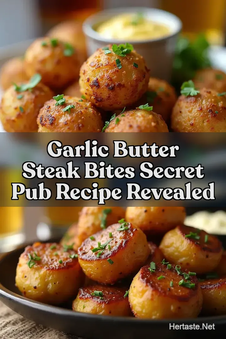 Garlic Butter Steak Bites Secret Pub Recipe Revealed