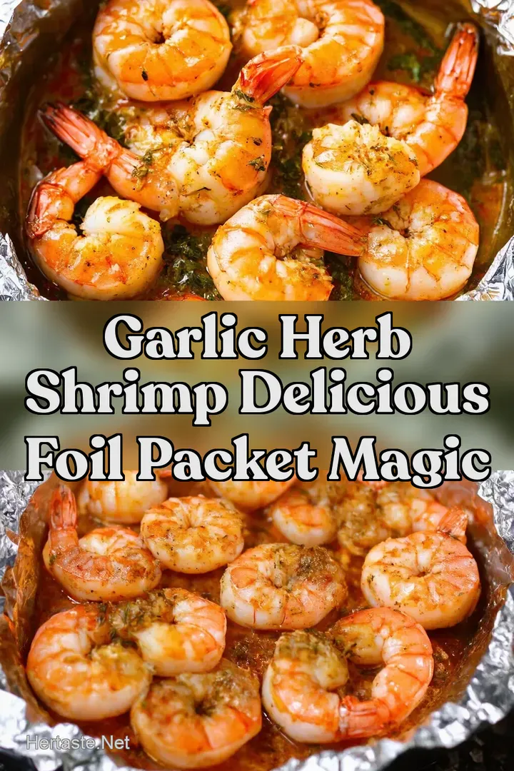Garlic Herb Shrimp Delicious Foil Packet Magic