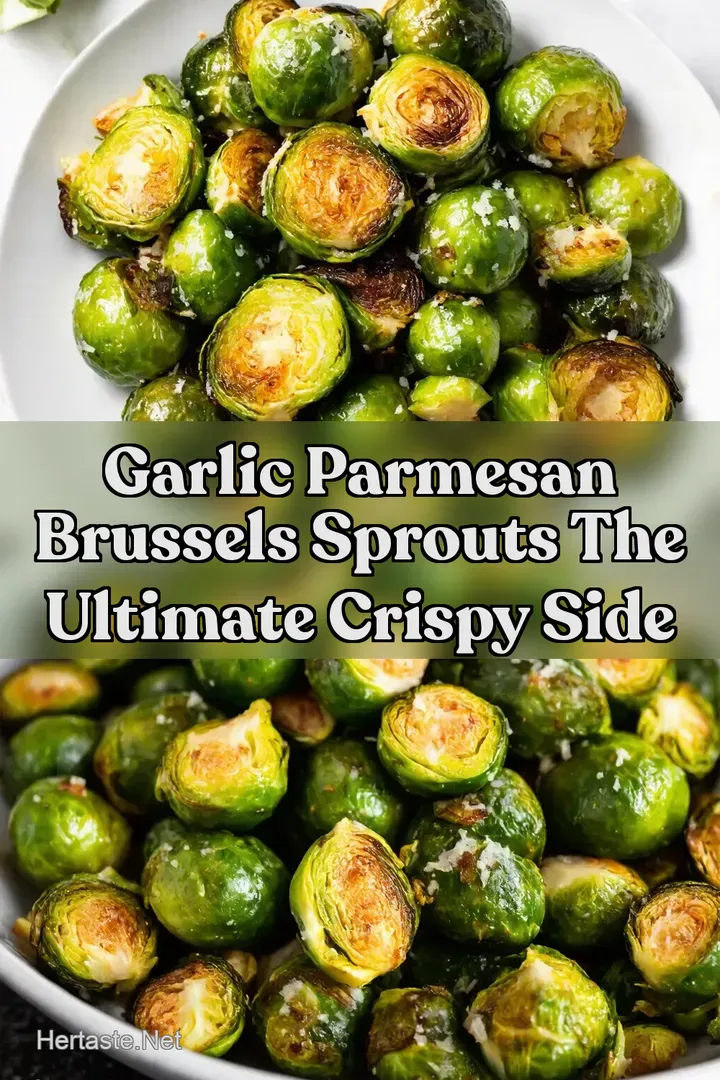 Garlic Parmesan Brussels Sprouts The Ultimate Crispy Side
