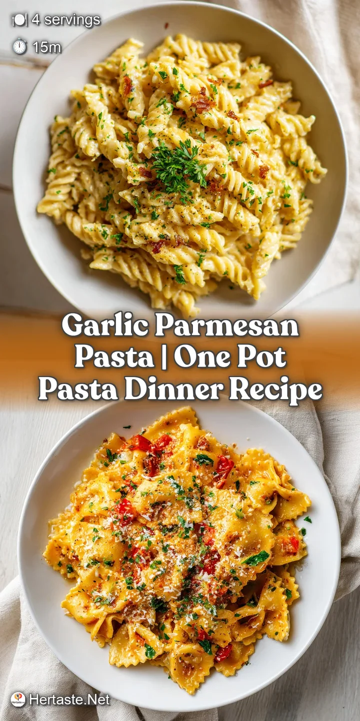 Close-up of tender pasta strands glistening with a velvety, cheesy sauce, revealing visible Parmesan crumbles.