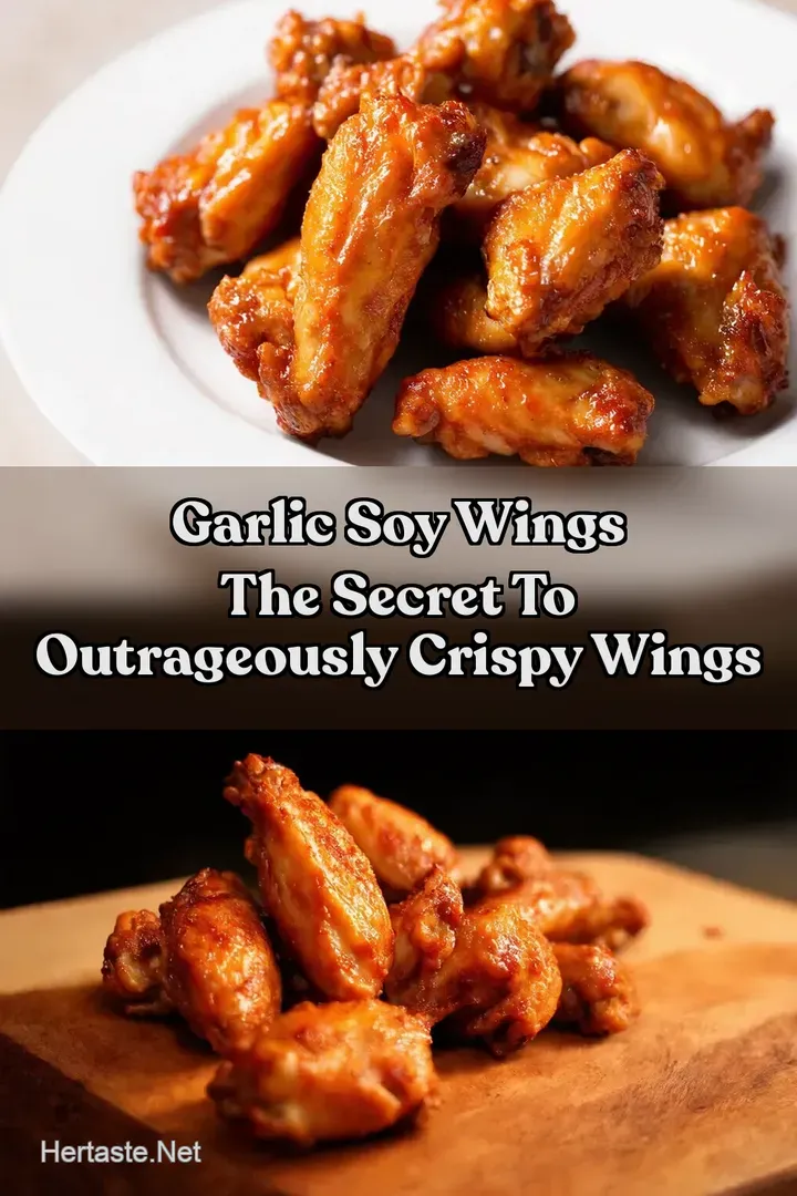 Garlic Soy Wings The Secret to Outrageously Crispy Wings
