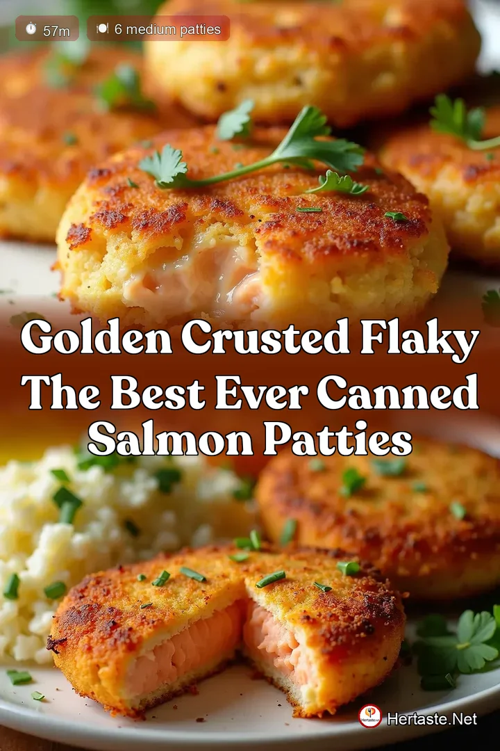 Golden Crusted Flaky The Best Ever Canned Salmon Patties
