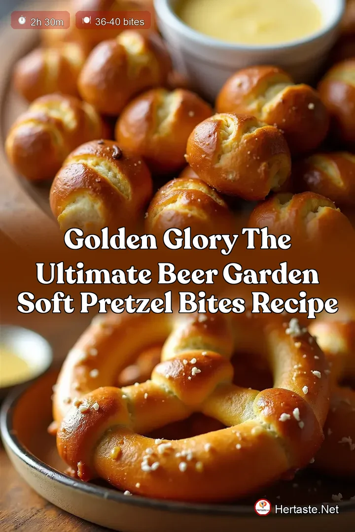 Golden Glory The Ultimate Beer Garden Soft Pretzel Bites Recipe