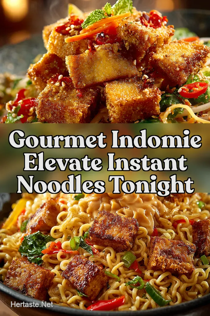 Gourmet Indomie Elevate Instant Noodles Tonight