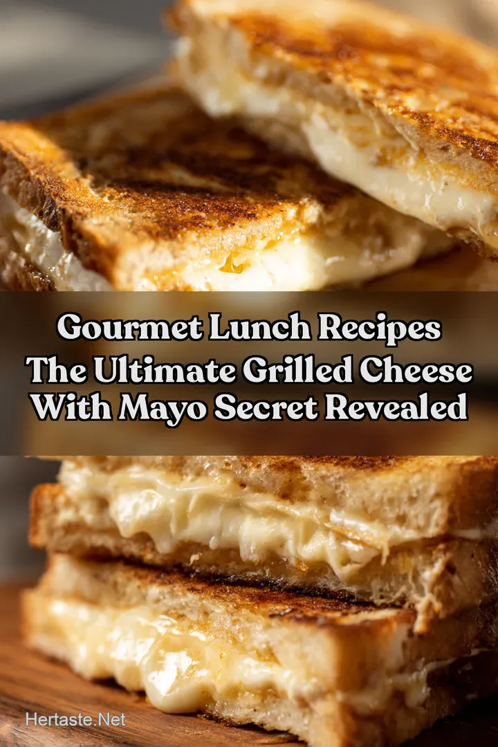 Gourmet Lunch Recipes The ULTIMATE Grilled Cheese With Mayo Secret Revealed