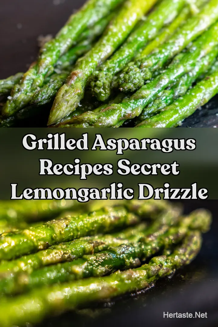 Grilled Asparagus Recipes Secret LemonGarlic Drizzle