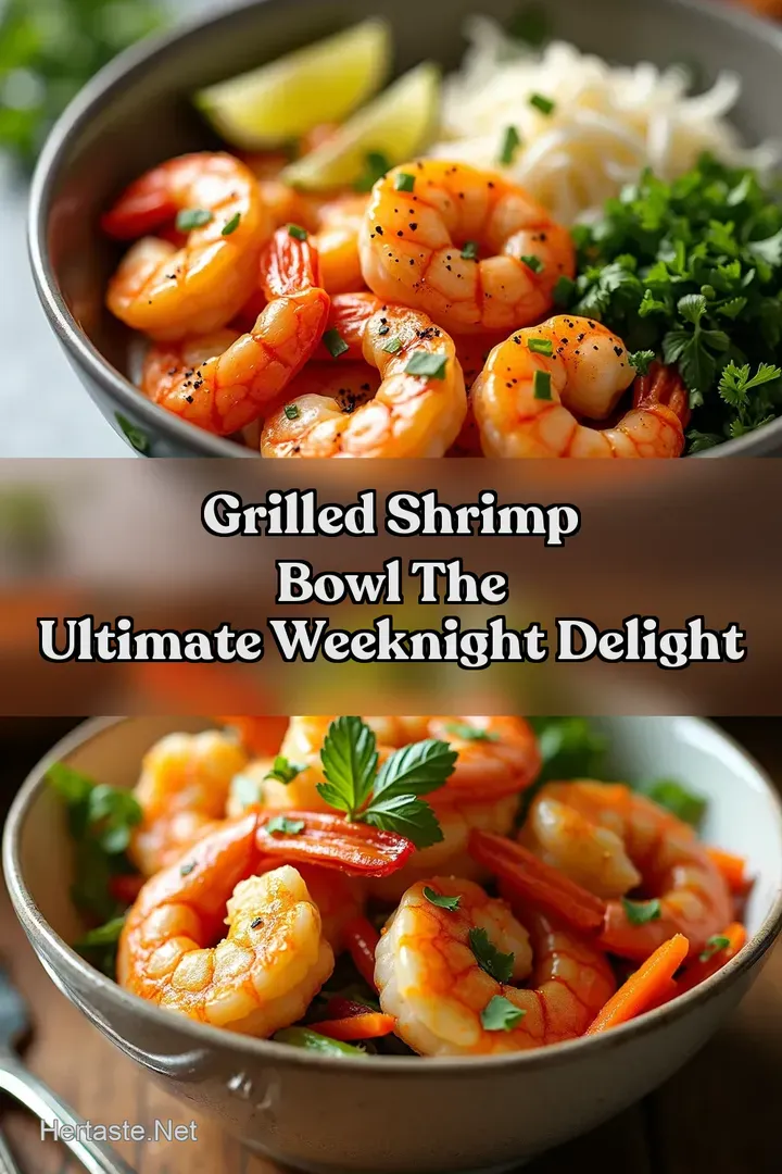 Grilled Shrimp Bowl The Ultimate Weeknight Delight