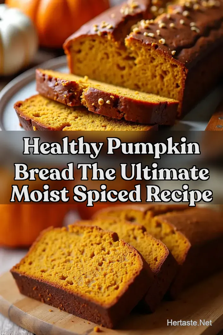 Healthy Pumpkin Bread The Ultimate Moist Spiced Recipe