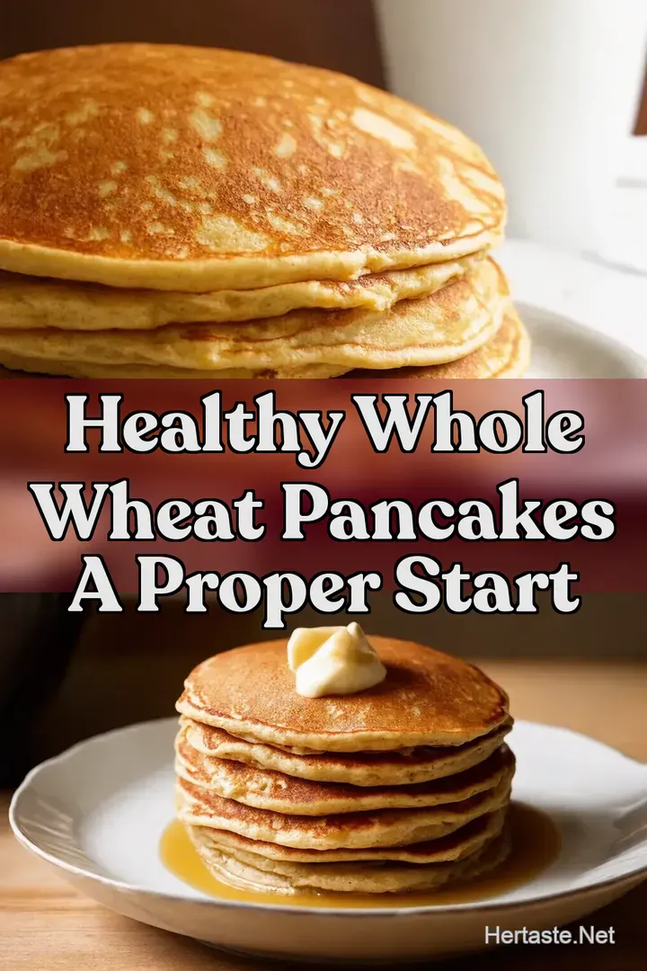 Healthy Whole Wheat Pancakes A Proper Start